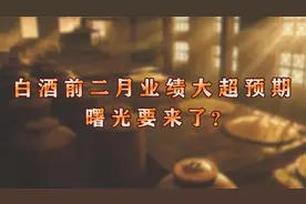 白酒前二月业绩大超预期，曙光要来了？视频封面