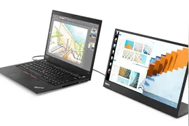 联想在MWC上展示了其ThinkVision M14便携式USB-C显示器视频封面