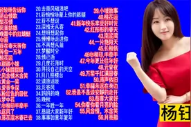 不老女神杨钰莹甜歌精选56首大合集，值得收藏！视频封面