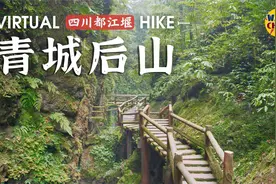 青城后山游览全记录｜4K超清第一人称视角沉浸式徒步，云游青城山视频封面