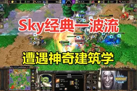 Sky经典一波流，遭遇神奇建筑学，镜像剑圣流！魔兽争霸3视频封面