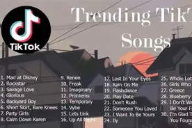2021年Tiktok国外抖音 热门歌曲排行榜 最佳歌曲前30首