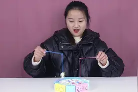 试玩“钓鱼机”，这么多条鱼你能钓起来几个？喜欢的速进！视频封面