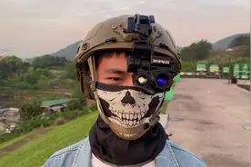 全息热成像夜晚50米看钓鱼人，让我们看看效果如何视频封面