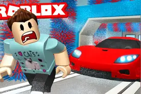 ROBLOX：洗车店里的管道全部漏水了，老板也发疯了！灰狼