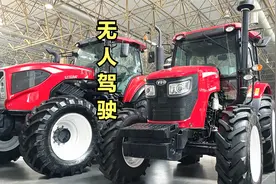 中国一拖生产出了无人驾驶拖拉机，17台新机型将在今年下地干活视频封面