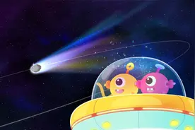 宝宝巴士太空探秘——长尾巴的彗星，彗星形成，以及与流星的关系视频封面