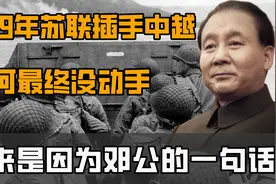 1979年苏联插手中越，为何最终没有动手，原来是因为邓公的一句话视频封面