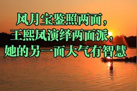 风月宝鉴照两面，王熙凤演绎两面派，她的另一面大气有智慧视频封面