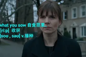 英语谚语 reap what you sow视频封面