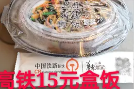 高铁15元盒饭见过吗？实拍购买全程，没想到这么便宜视频封面