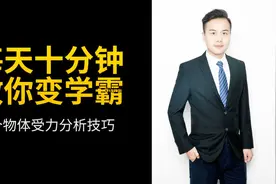 关于单个物体受力分析，你不得不掌握的技巧视频封面