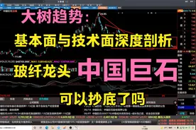 大树趋势基本面与技术面深度剖析：玻纤龙头中国巨石能抄底吗视频封面