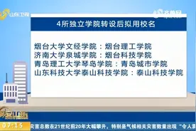 山东四所独立学院拟转为民办普通本科高校，快来看看有哪些视频封面