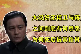 大汉奸汪精卫与蒋介石之间到底有何恩怨，为何死后被其挫骨扬灰？视频封面