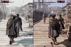 《刺客信条3》原版与重制版对比：画面提升明显，帧数很稳定视频封面