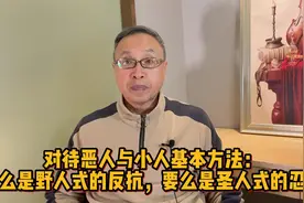 对待恶人与小人基本方法：野人式的反抗，或是圣人式的忍耐视频封面