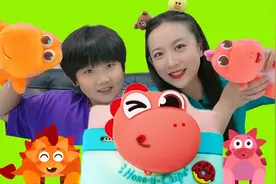 嗨！恐龙！瓜瓜龙儿童相机玩具开箱 萌趣大头贴太可爱视频封面