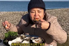 百万生蚝的海滩，就地生吃，惬意十足。视频封面