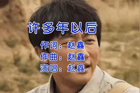 赵鑫《许多年以后》旋律伤感,感人至深,许多年以后你是否还记得我视频封面