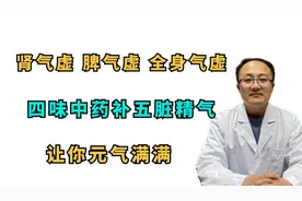 肾气虚 脾气虚 全身气虚？四味中药 补五脏精气 让你元气满满视频封面
