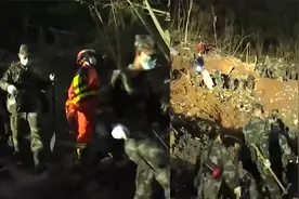 东航坠机核心现场：飞机残骸抛撒面积非常大 甚至出现在山另一边视频封面