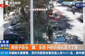 逮虾户！两名小孩开车在马路上兜风？拿卡丁车飙车技太危险视频封面