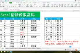 Excel清除函数乱码