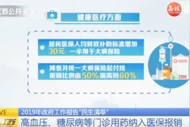 给力！慢性病防治出新规，高血压、糖尿病等门诊用药纳入医保报销视频封面