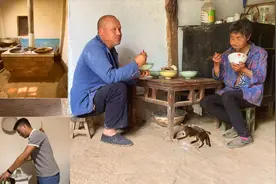 母子二人独居深山，小涛前来看望，与老人一起下厨看看都做了啥？视频封面