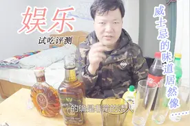 小伙第一次尝试威士忌和XO白兰地，洋酒的味道到底是怎样的？视频封面