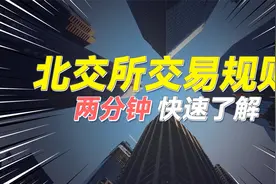 北交所入市规则十大问题详解，快速的解决你入市的疑惑。视频封面