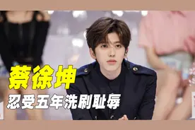 “适度玩梗”蔡徐坤：等官媒平反整整五年，却再次成恶搞“顶流”视频封面