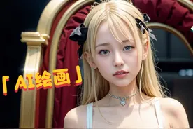 AI绘画作品：公主风视频封面
