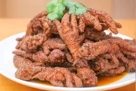 虎皮鸡爪如何起漂亮的虎皮，用厨师长的方法，小白也变大师视频封面