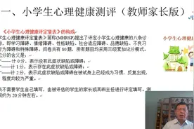 4中小学心理健康测评量表介绍视频封面