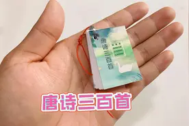 手握唐诗三百首，迷你可爱又方便，小巧还便于背诵视频封面
