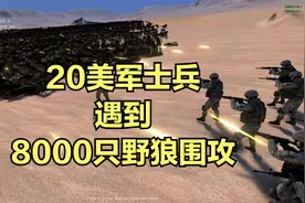 20美军士兵遇到8000只野狼围攻！视频封面