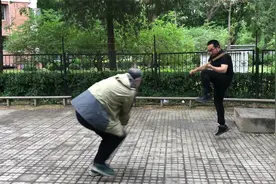 张胜利：形意鞭杆中的搅棍动作实战用法讲解和演示视频封面