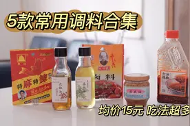 5款常用调料合集，便宜好吃做法多，厨艺提升秘诀，含快手菜食谱视频封面