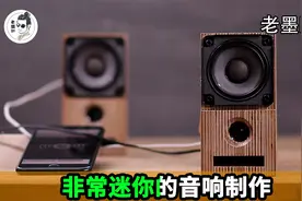 DIY迷你小音箱，成品太漂亮了，大神制作就是不一样，效果杠杠的视频封面