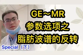 【GE-MR】成像参数选项解说之脂肪波谱的反转（下）Special视频封面