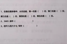 数的读作和写作，数学必会内容，同学们要经常练习练习，巩固知识视频封面