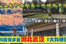 中科院有多爱湖北武汉，5大科研院所领跑中西部，河南省1个也没有视频封面