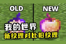 我的世界：新纹理对比旧纹理，旧版不死图腾，看起来非常滑稽