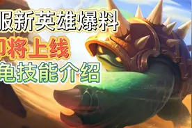 英雄联盟手游：新英雄爆料，龙龟技能介绍，上线后打野格局会变吗视频封面