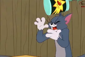动画：猫和老鼠 汤姆和黑猫吃辣挑战 都不服输 笑死了视频封面