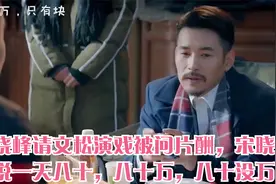 宋晓峰请文松演戏被问片酬，宋晓峰说一天八十，八十万，八十没万视频封面