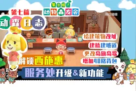 【动森攻略07】服务处的升级和解锁岛建新功能&增加40格背包视频封面