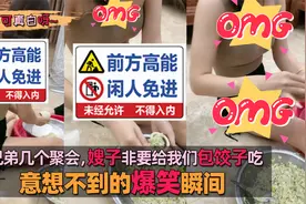意想不到的爆笑瞬间，兄弟几个聚会，嫂子非要给我们包顿饺子吃视频封面